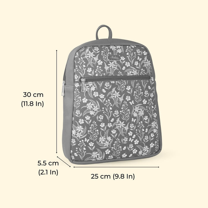 Vintage Blooms Vegan Leather Backpack