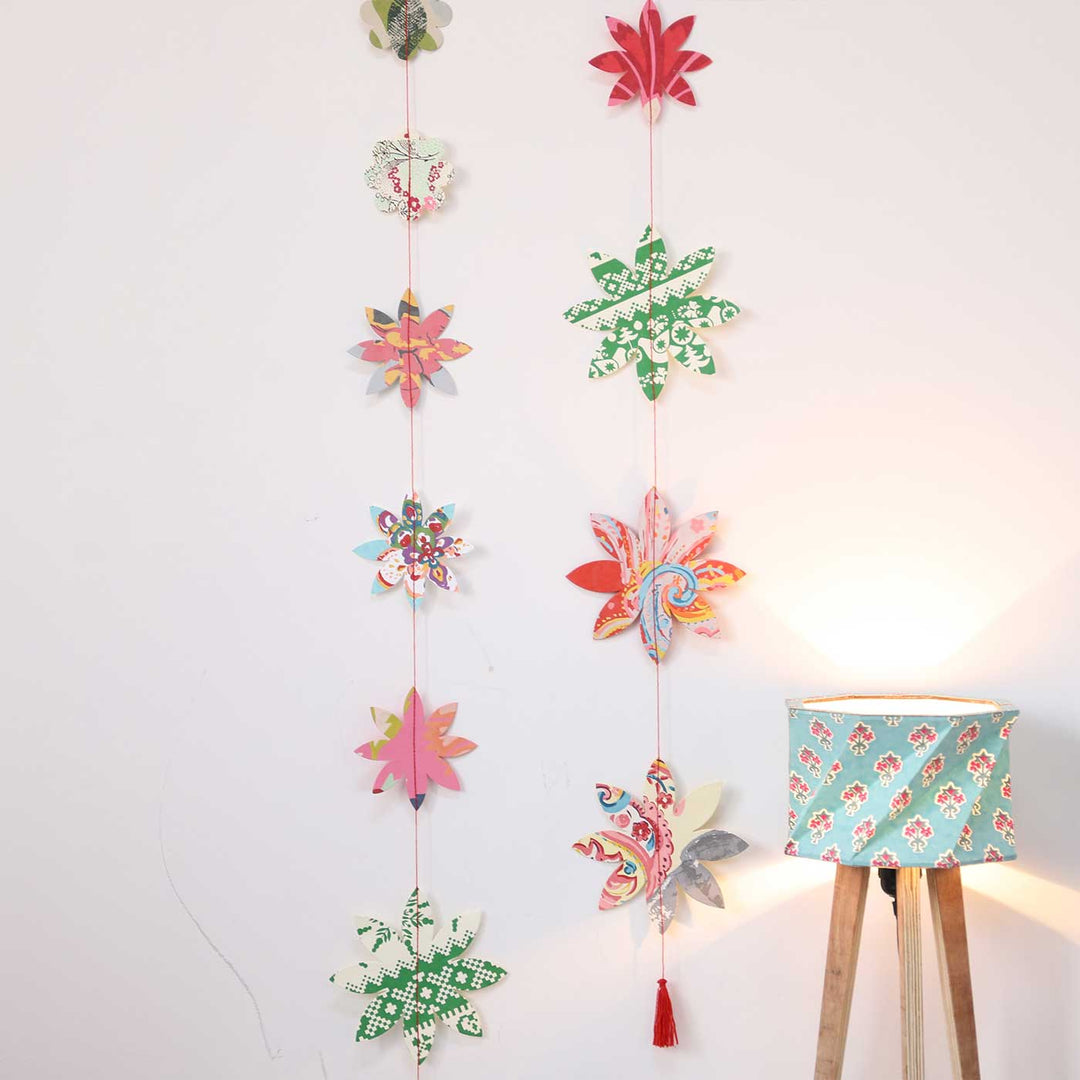 Handmade Flower Design Paper Hanging
