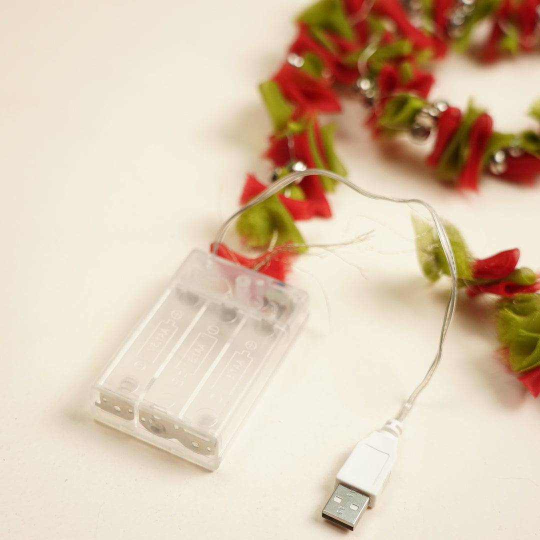 48 Inch | Red And Green Christmas Tree Fairy Lights