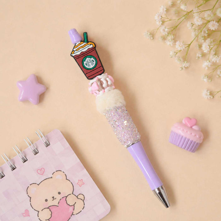 "Pastel Girl" Themed Diary & Pen Stationery Set For Kids