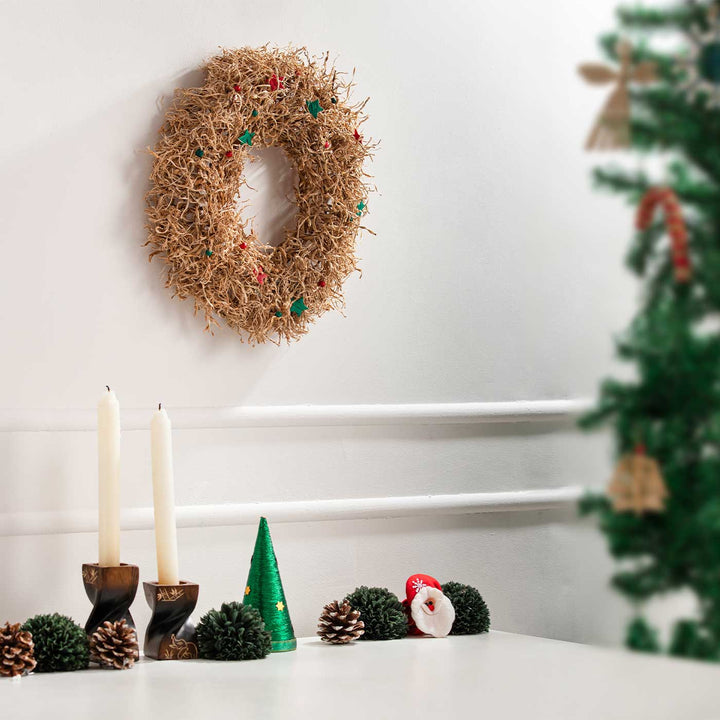 Lightweight Ecofriendly Banana Frill Wreath