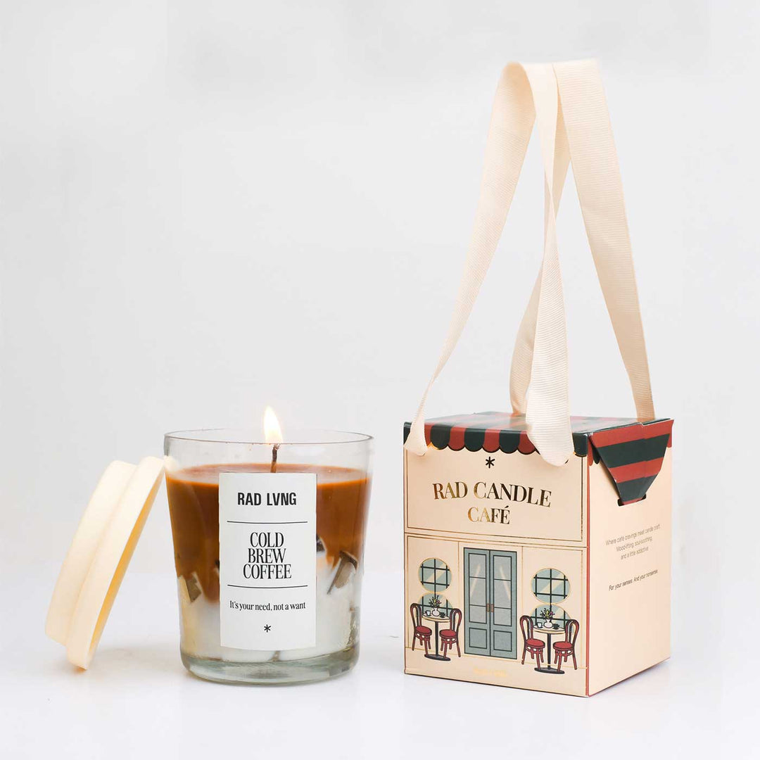 Hand Poured Cold Brew Coffee Grande Scented Soy Wax Candle