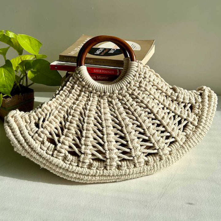 Handmade Macrame Chanda Handbag