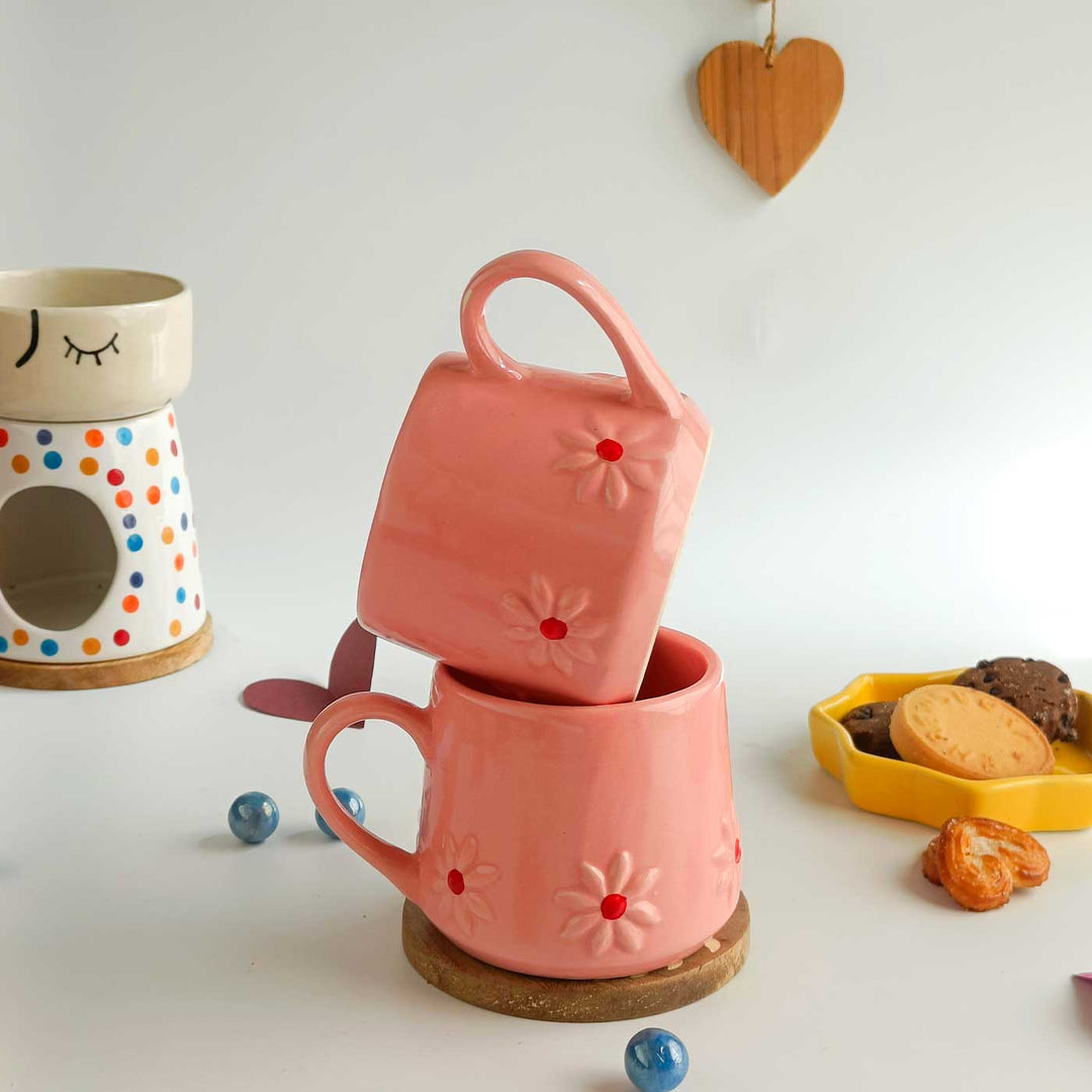 Handmade Daisy Dream Ceramic Mug