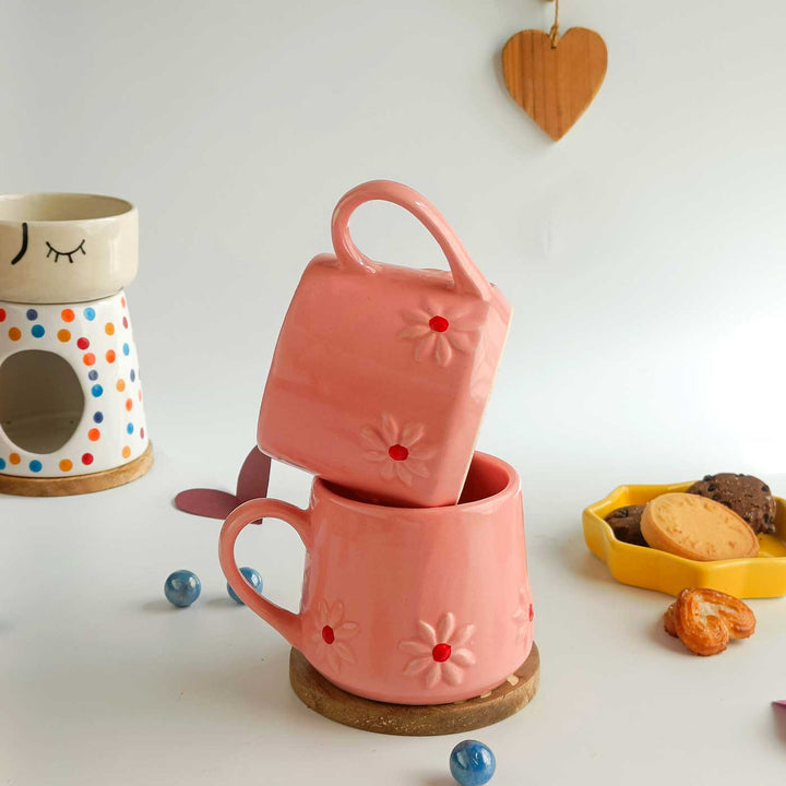Handmade Daisy Dream Ceramic Mug