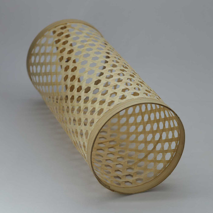 Handmade Bamboo Weaving Midnight Design Table Lamp