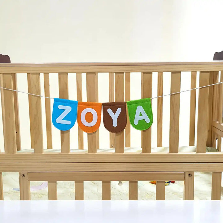 Personalized Handmade Land Sea Felt Bunting For Kids