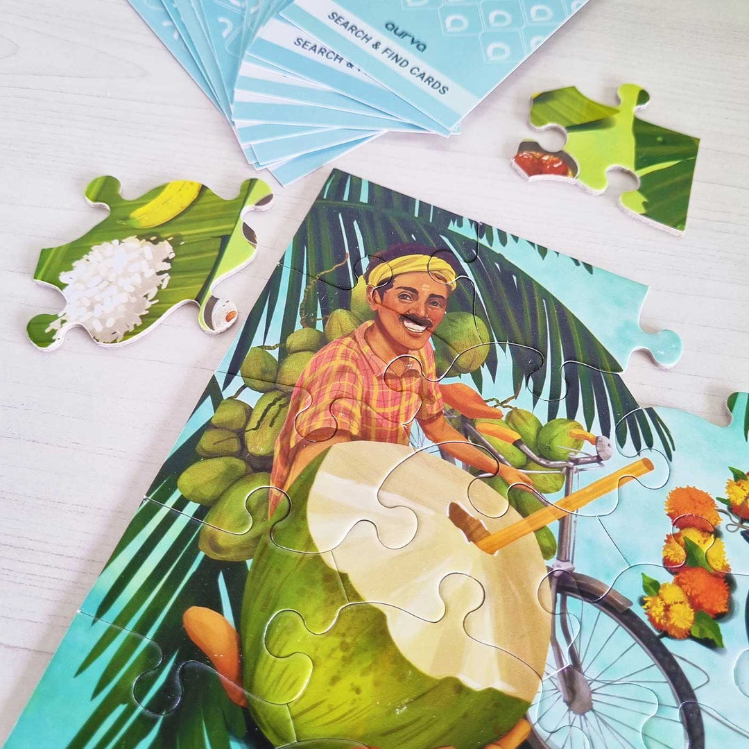 Melting Pot | South Indian Gastronomy Lifestyle Puzzle | 100 Pieces