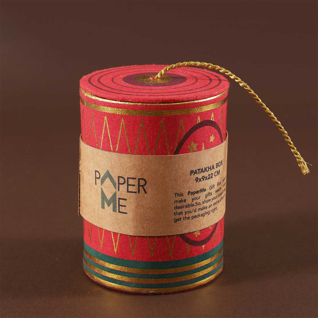 Handmade Bomb Shaped Paper Gift Box