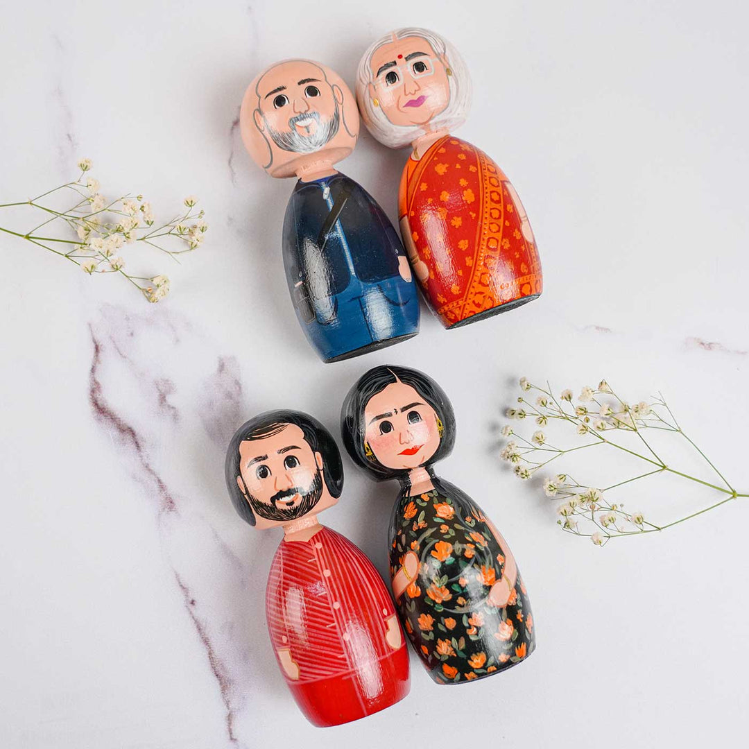 Photo Personalized Wooden Peggy Doll