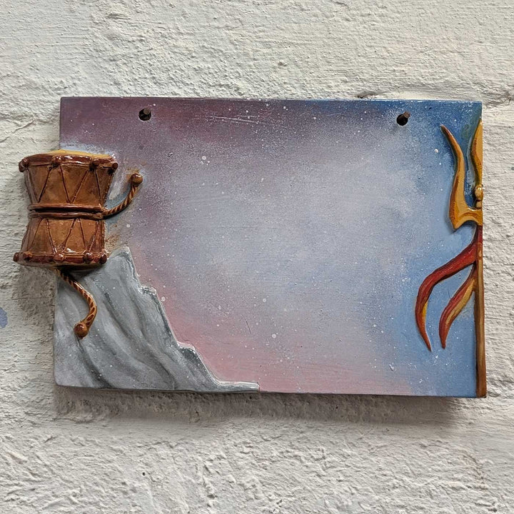 Personalized Hand-Painted Kailasha Terracotta Name Plate