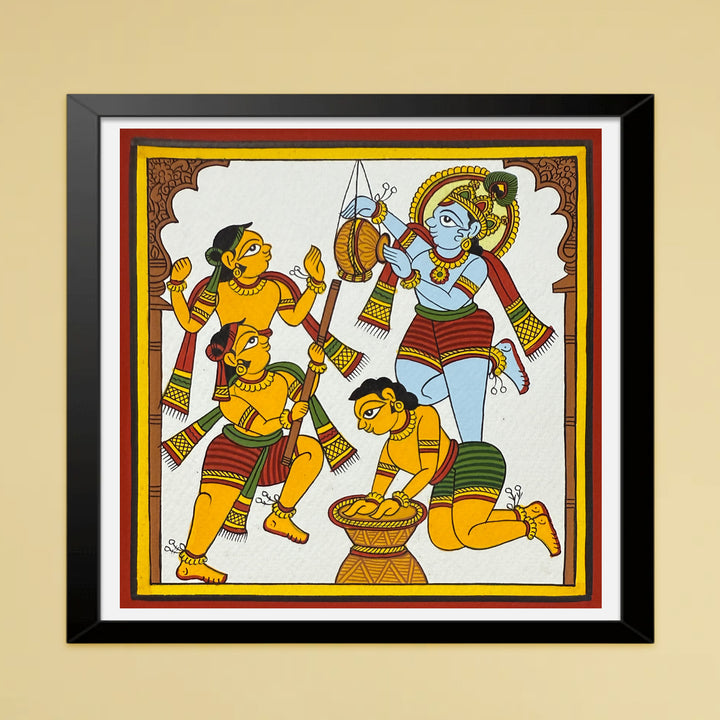 10 X 10 Inch | Small Paper Phad Painting