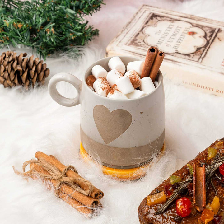 Handmade Latte Love Affair Ceramic Mug