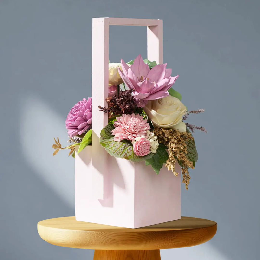Handmade Baazm-e-Gul Shola Flower Centerpiece