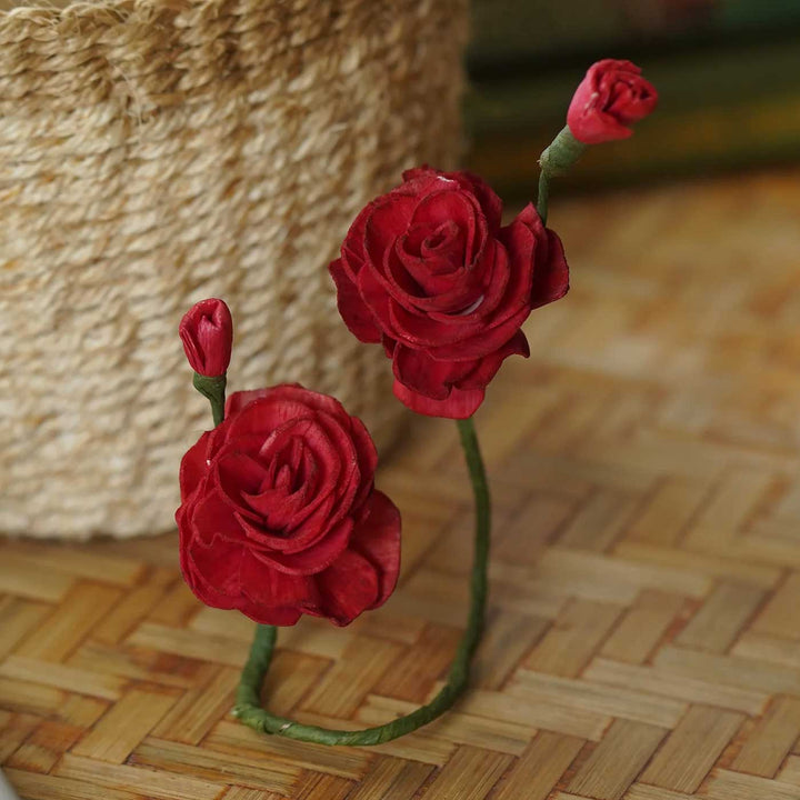 Handmade Rose Design Paper Curtain Tie-Back