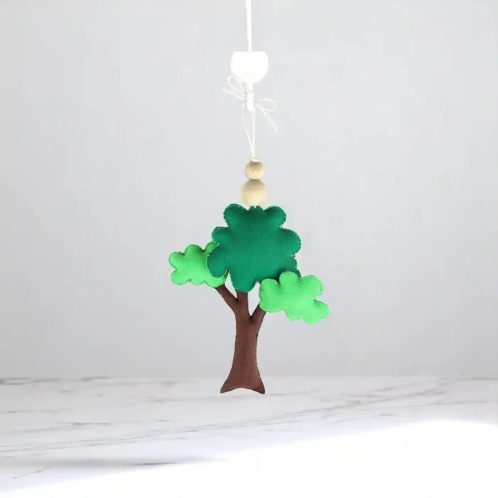 Handmade Tropical Tree Felt Hanging For Kids