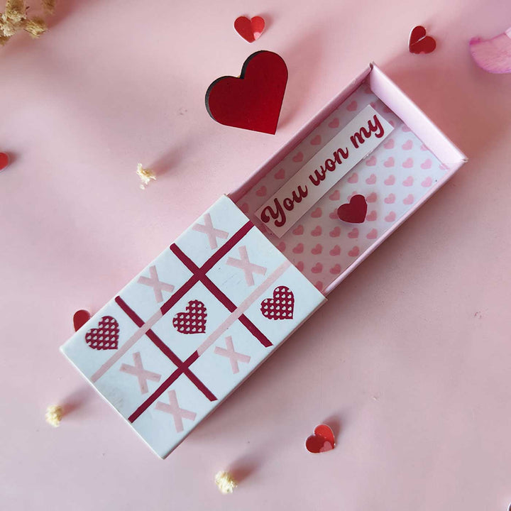 3 Pc | Photo Personalized Frame Magnet, XOXO Hugs Mini Love Box Magnet & Pin Badge | Valentine’s Gifting