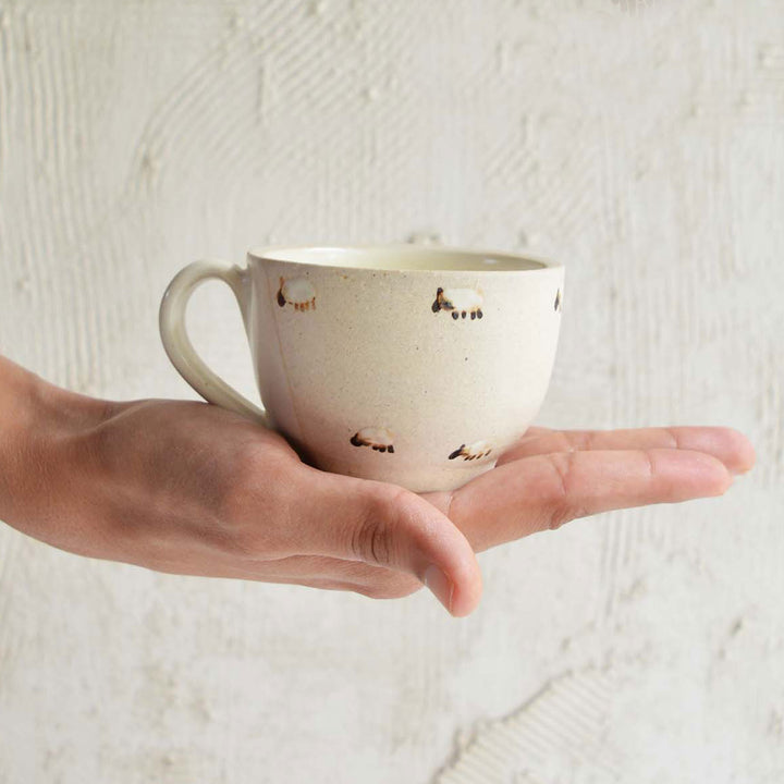 Handmade Ceramic Teacups - Set of 4