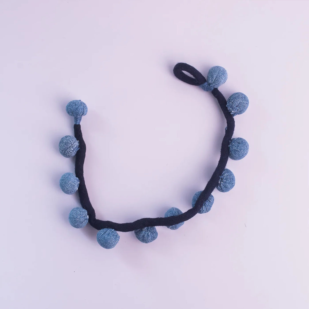 Upcycled Denim Adjustable Eco-Friendly Bracelet