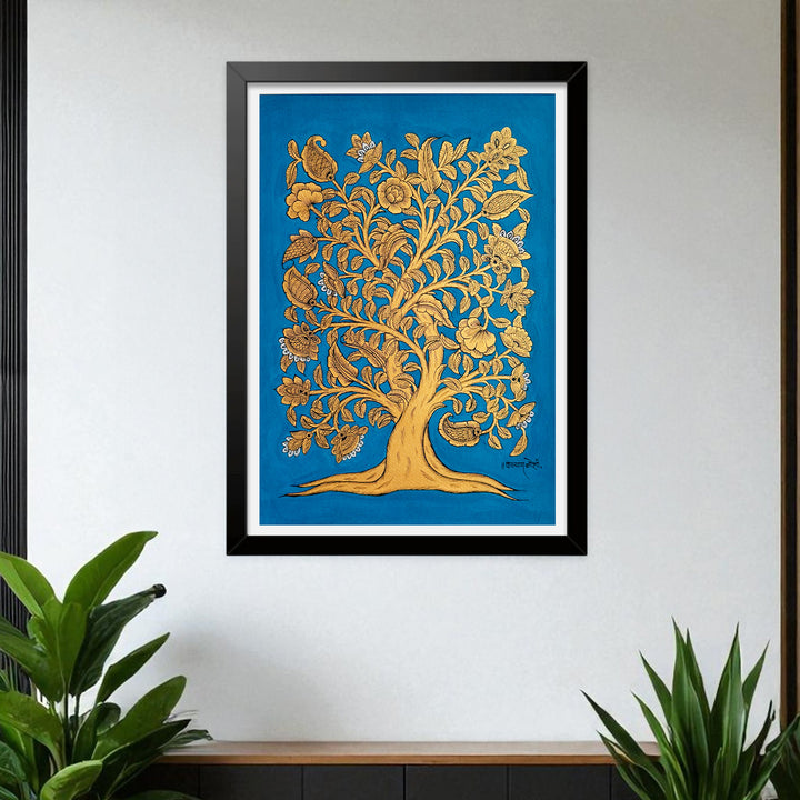 14.5 X 18.5 Inch | Tree Of Life Paper Phad Painting