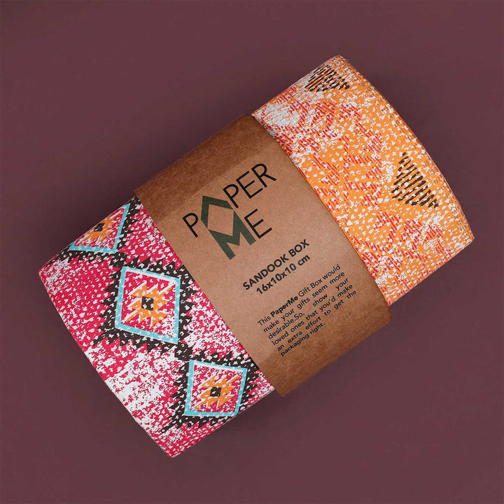 Handmade Kaleen Sandook Paper Gift Box