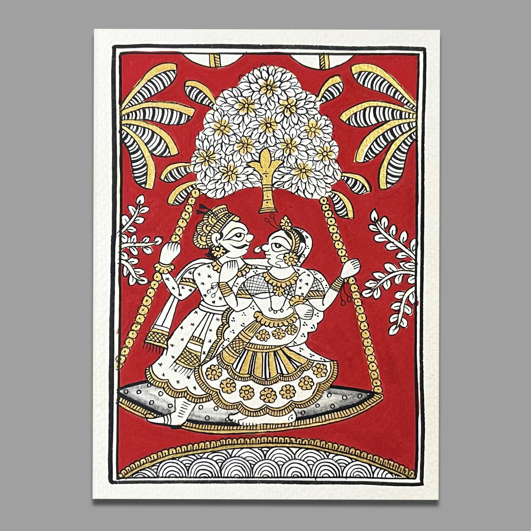 7.5 X 5.5 Inch | Small Paper Phad Painting