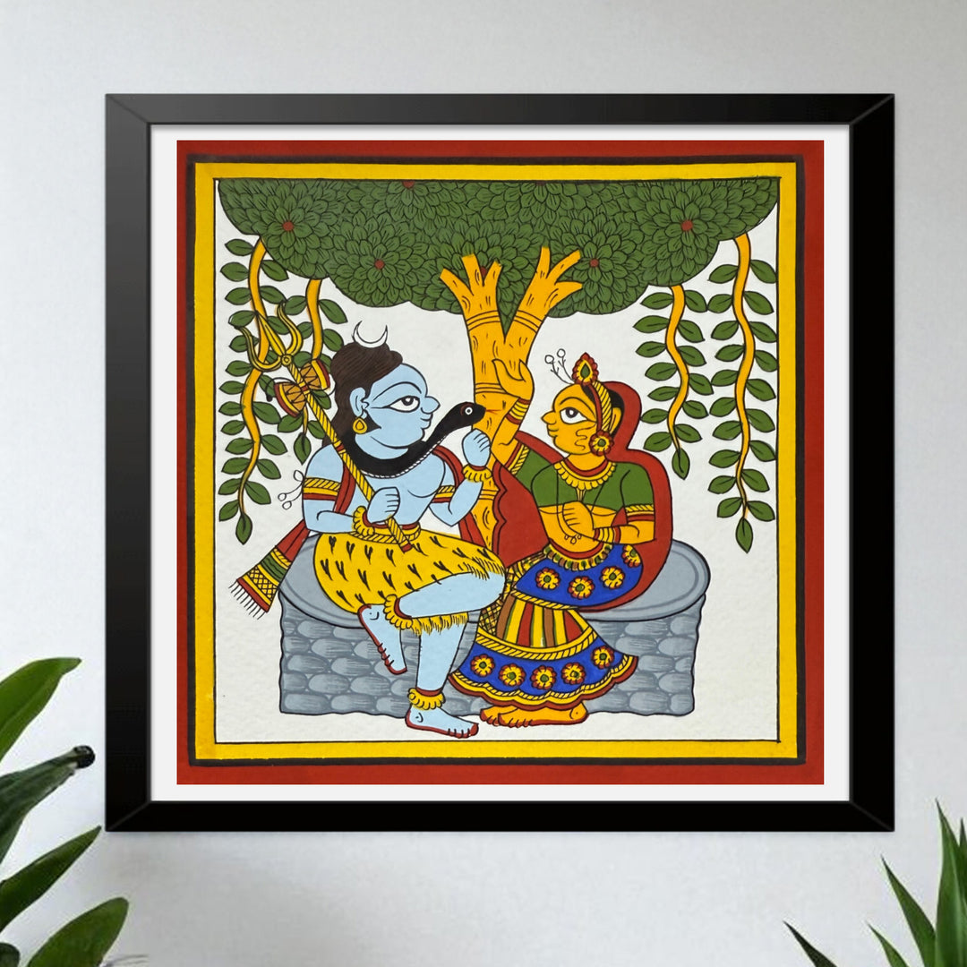 10 X 10 Inch | Small Paper Phad Painting