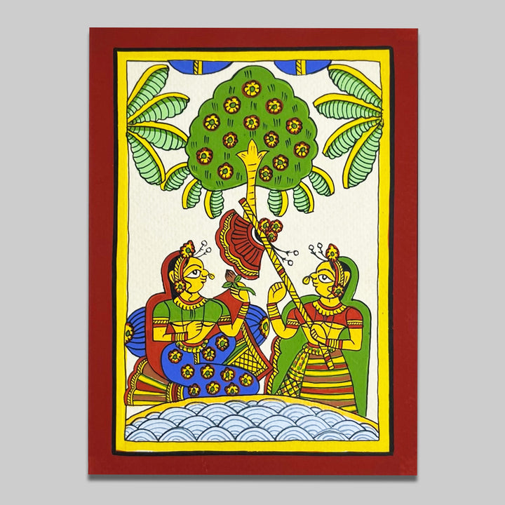 7.5 X 5.5 Inch | Small Paper Phad Painting
