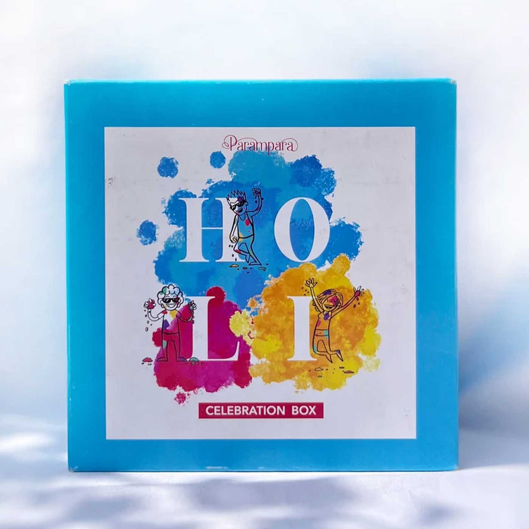 9 Pc | Organic Premium Holi Celebration Box