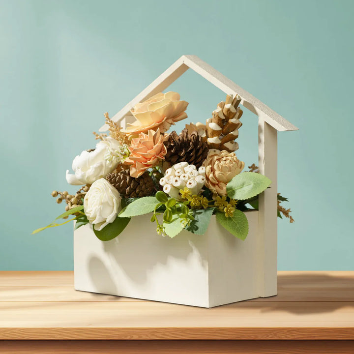 Handmade Muskan e Gul Shola Flower Centerpiece