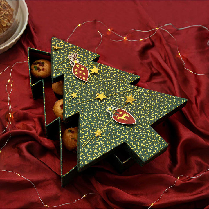 Handmade Tree Shaped Paper Gift Box