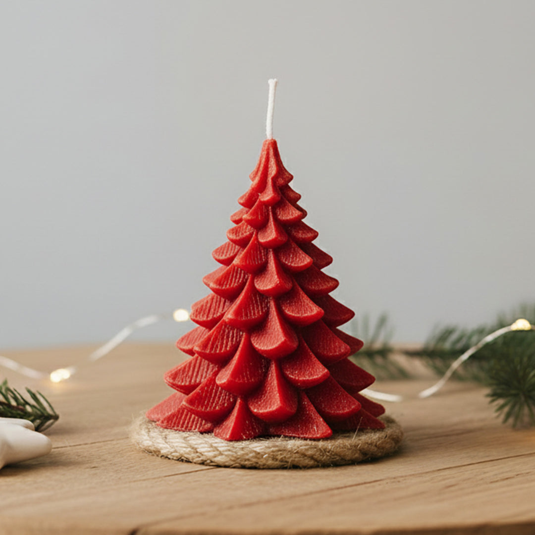 Handmade Christmas Tree Soy Wax Scented Candle