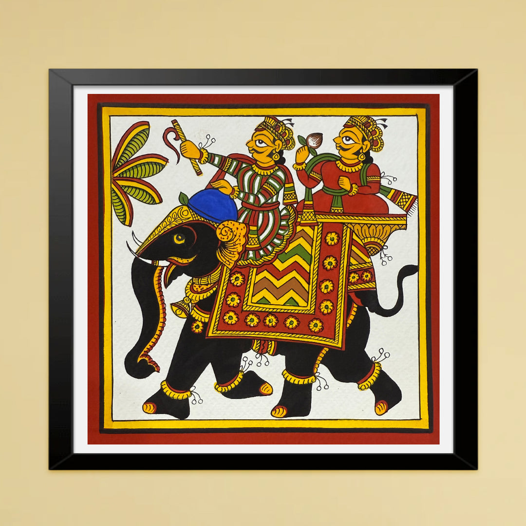 10 X 10 Inch | Small Paper Phad Painting