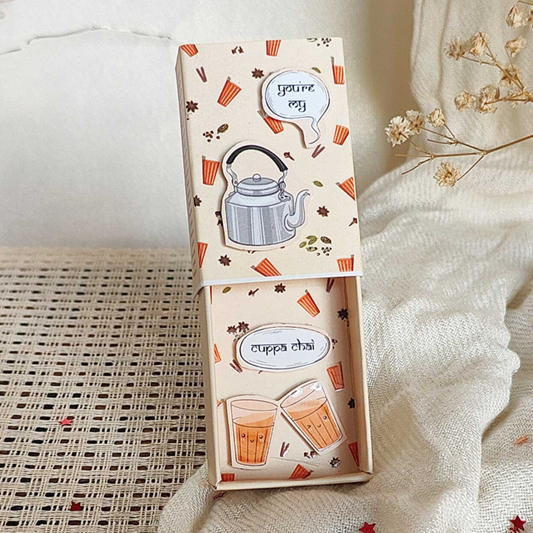 Chai Vibes Only Fridge Magnet