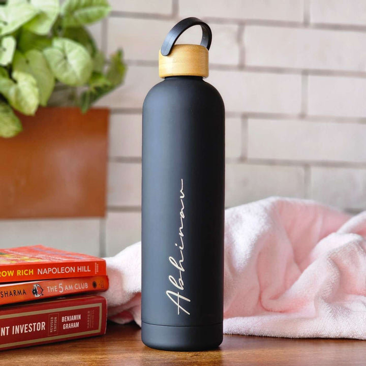 Personalized Ultra Luxurious Vacuum Stainless Steel Bottle | 750ml