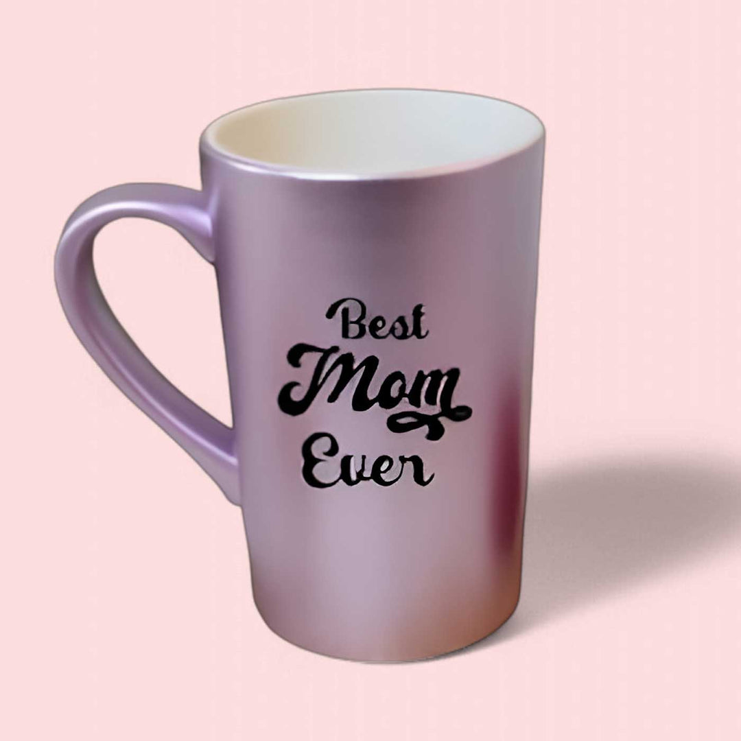 Personalized Best Mom Ever Theme Polycarbonate Mug With Chocolate And Greeting Card
