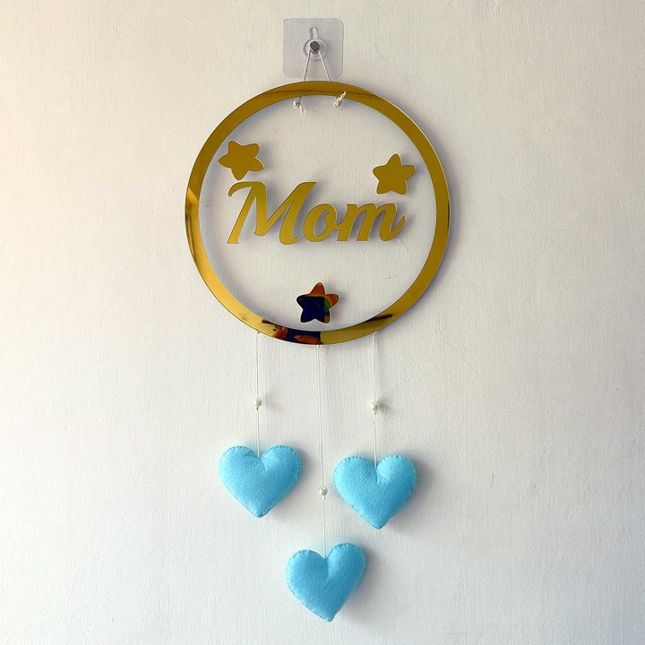 Handmade Mom Heart Theme Felt Hanging