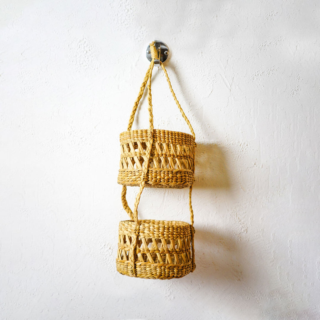 Handcrafted Kauna Grass Planter Hanging