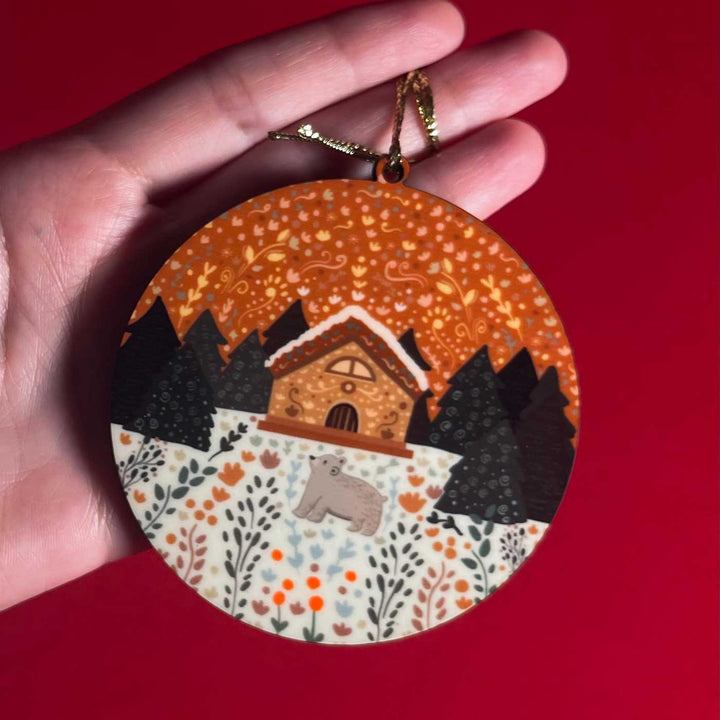 Handmade Winter Wonderland Christmas Hamper | Includes Diary, Mug, Hot Chocolate, Snowman, Hanging Sock, Hangings And Box