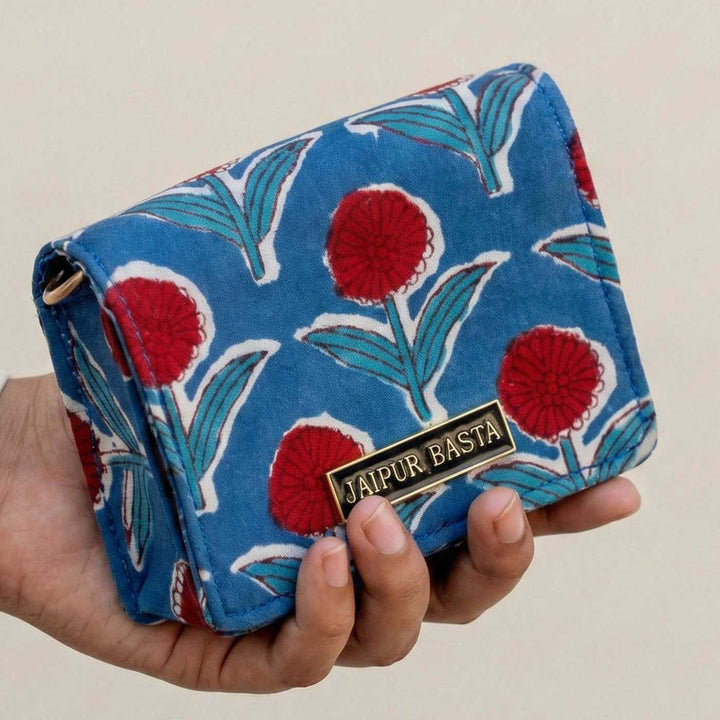 Mayur Jugni Hand Block Printed Sling Bag
