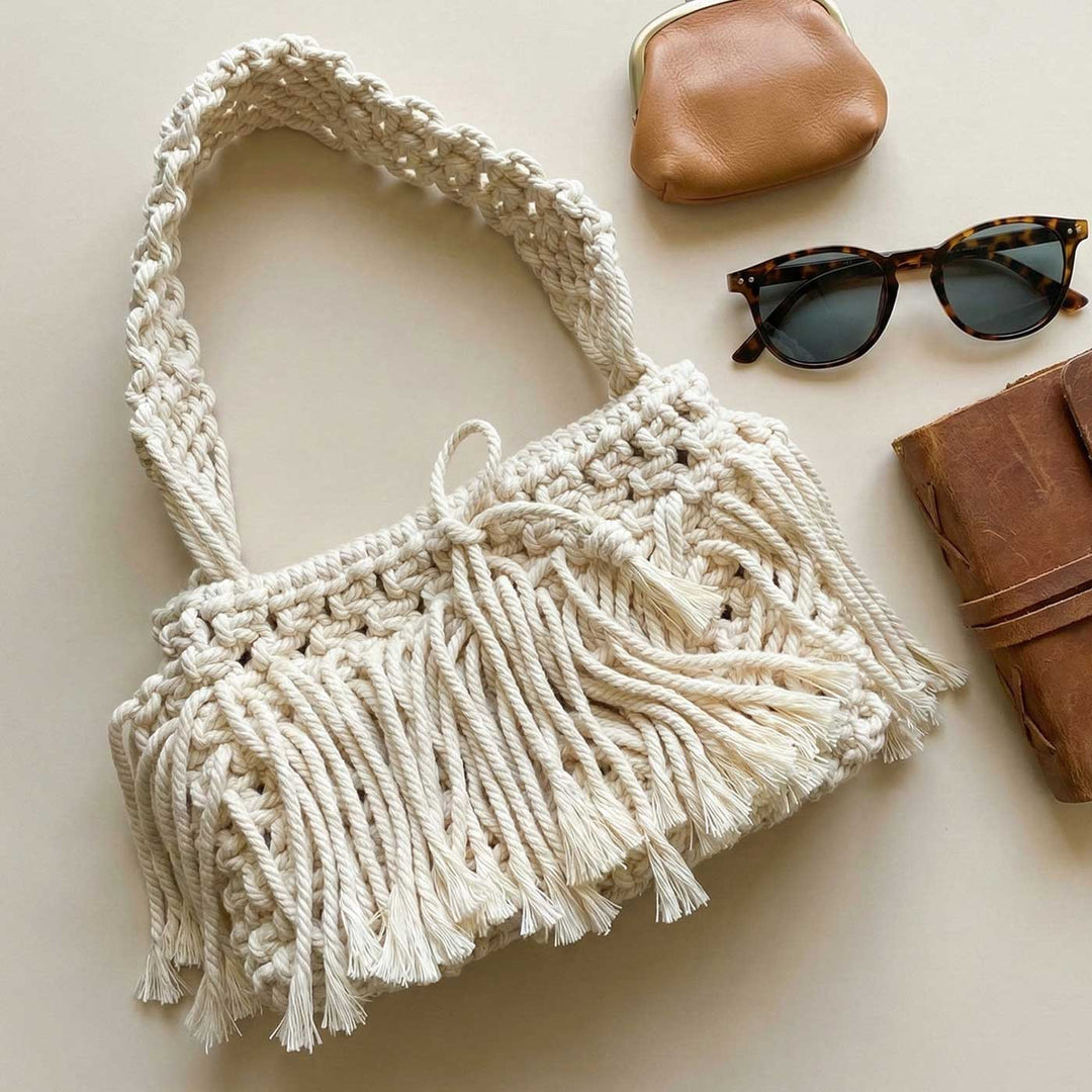 Handmade Macrame Freya Bag