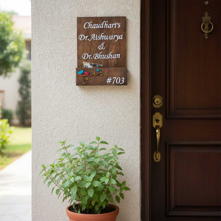 Birds Planter Nameboard
