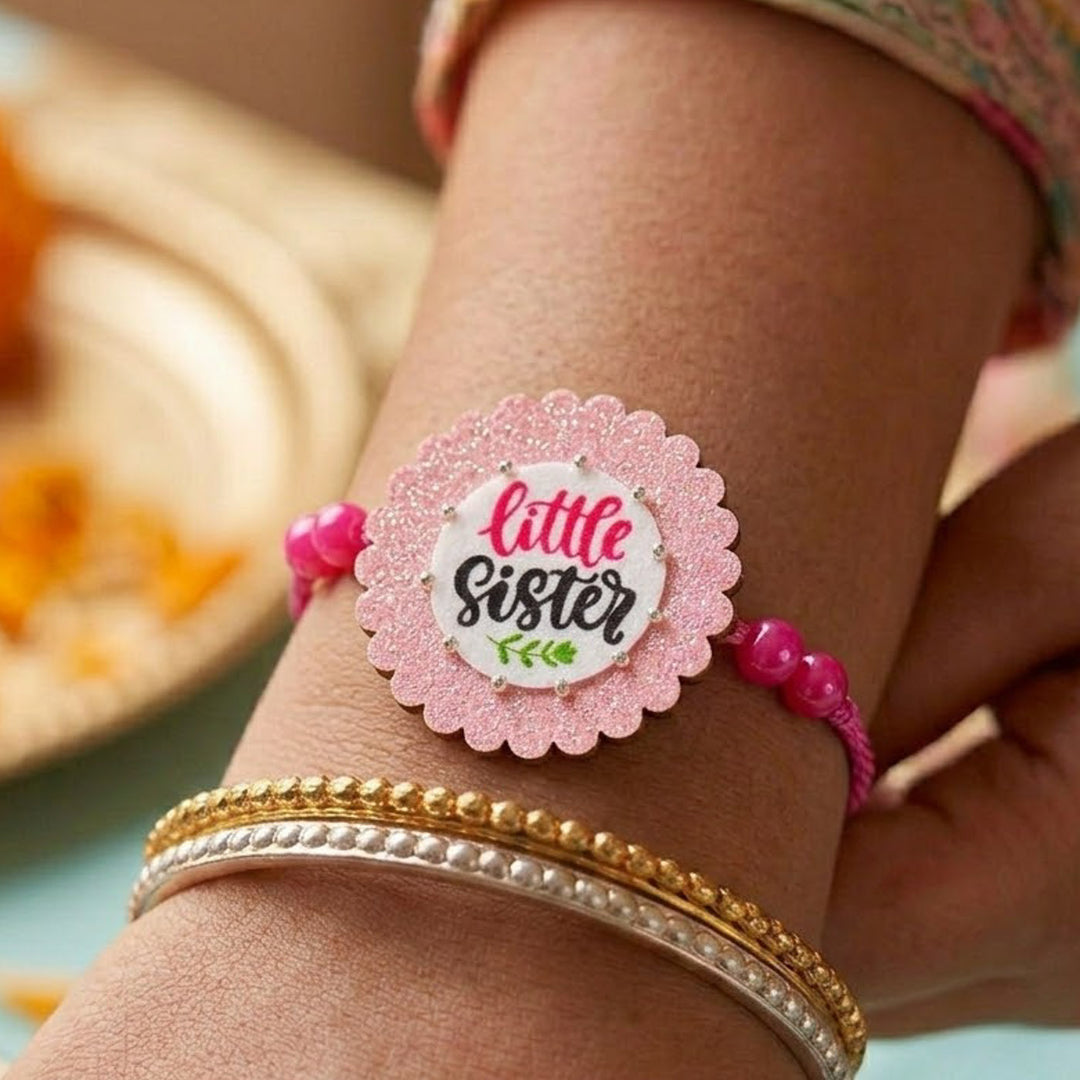 Glow in the dark Rakhi For Kids With Roli Chawal