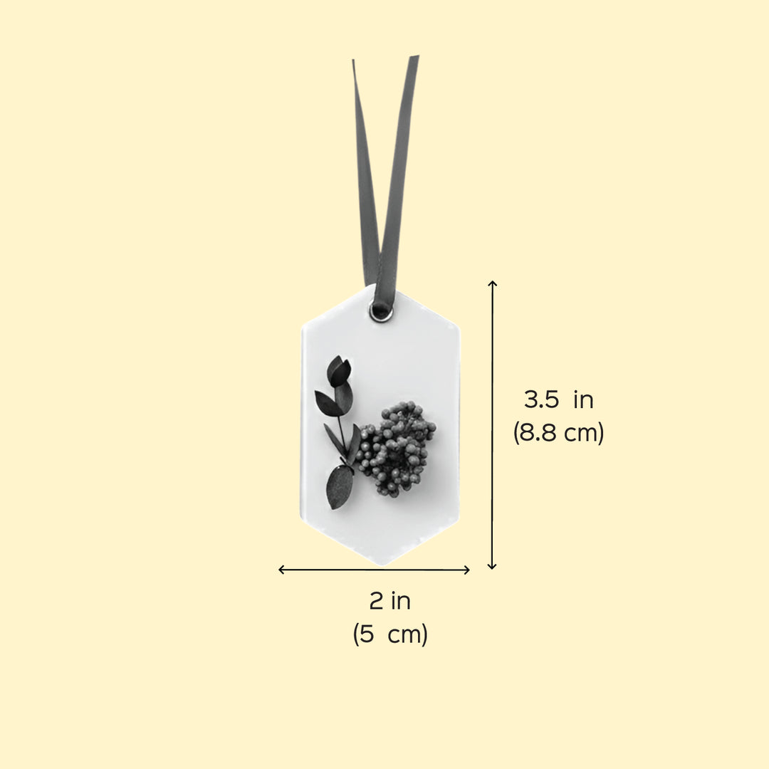 4 Pc | Handmade Floral Wax Sachets For Christmas Decoration