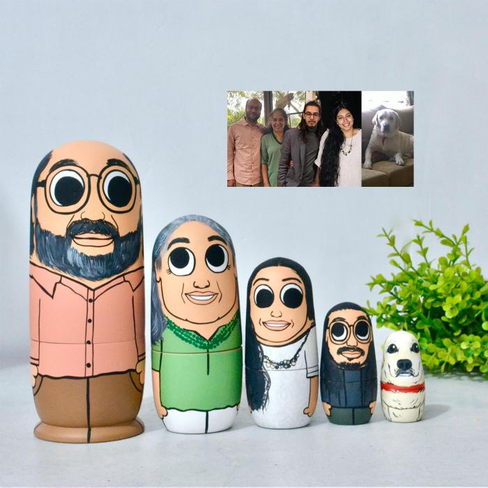 Personalized Nesting Dolls