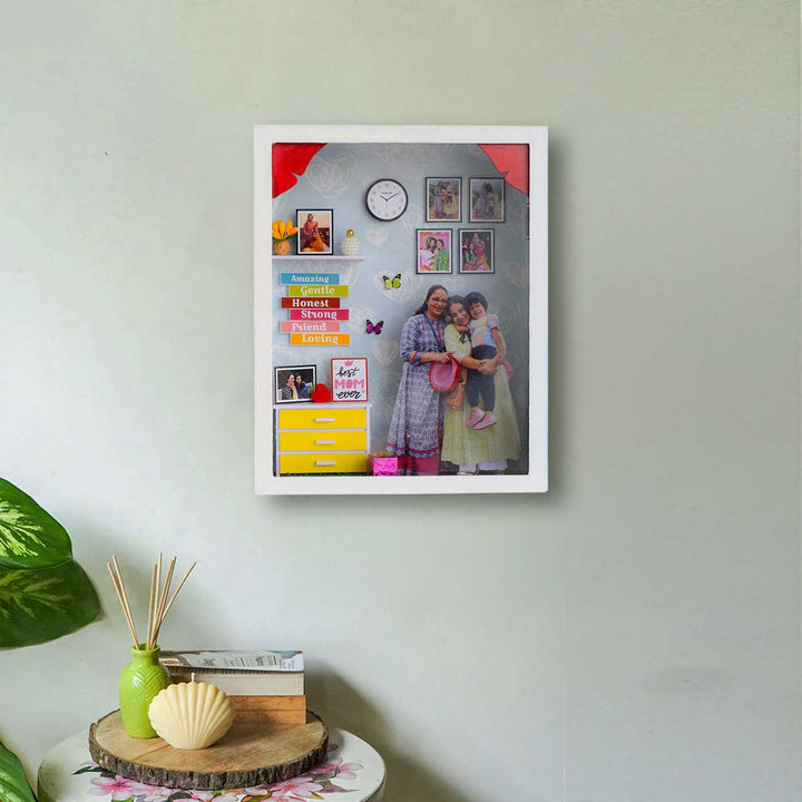 Photo Personalized MDF Wooden Decorative Plaque For Mom