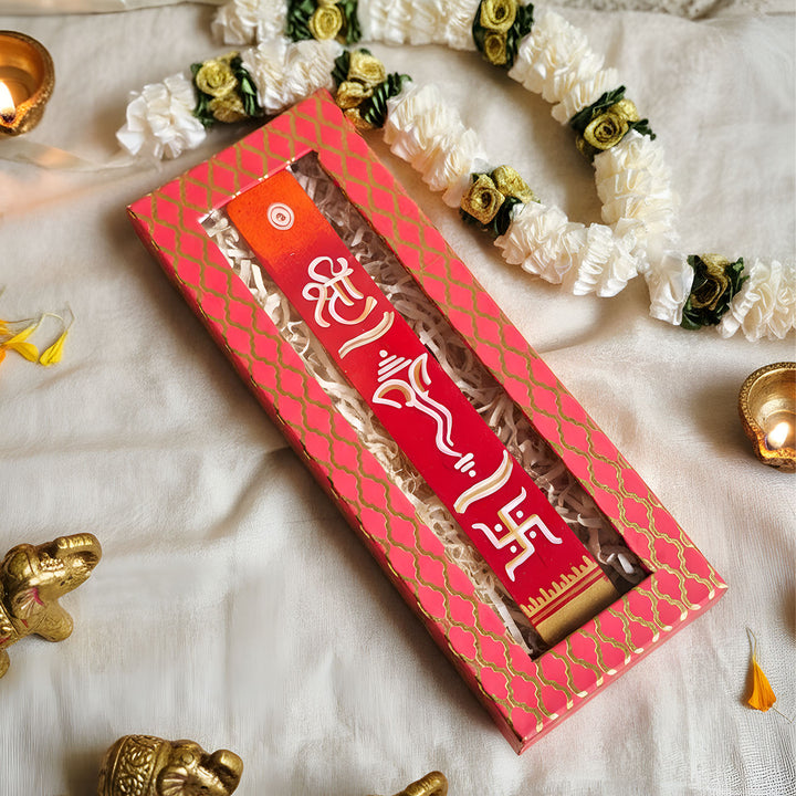 Handmade Ganapati Incense Stick Holder Packed in Gift Box