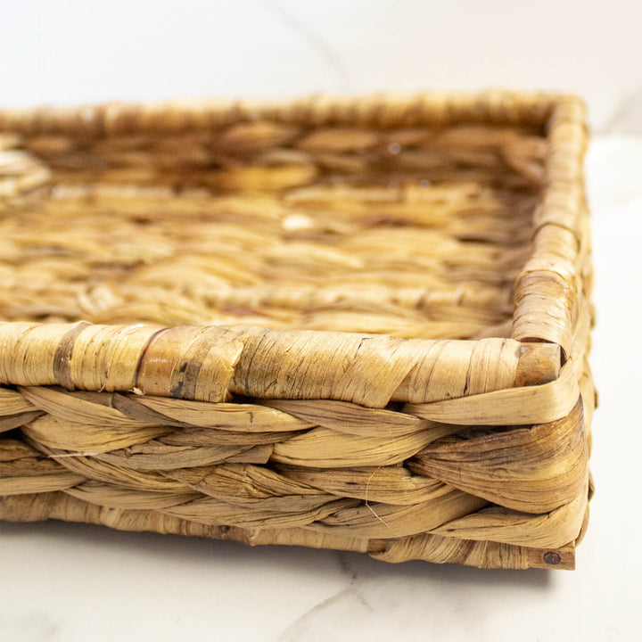 Handcrafted Water Hyacinth Tray
