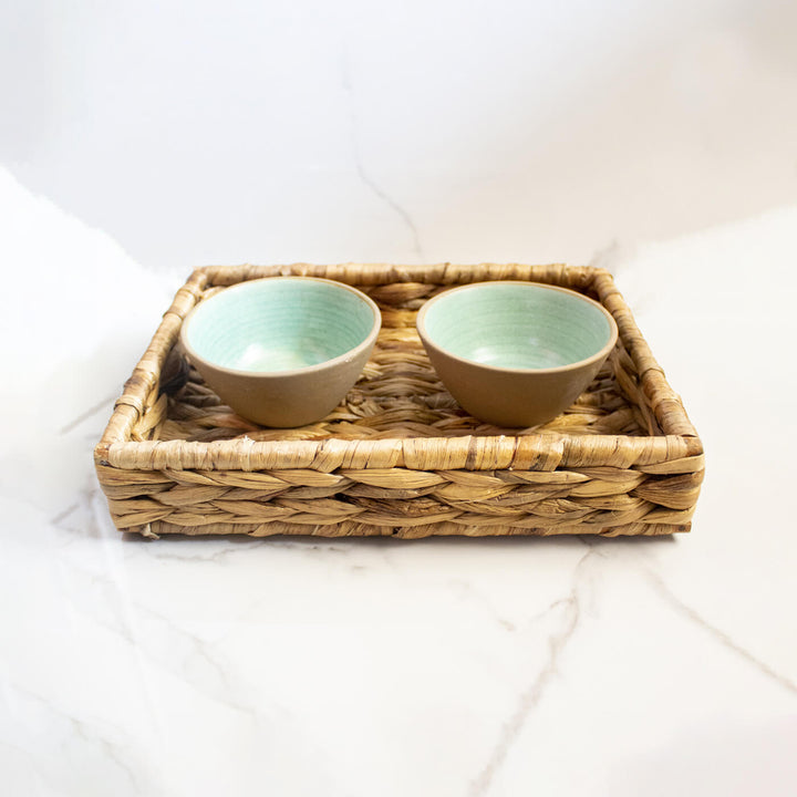 Handcrafted Water Hyacinth Tray
