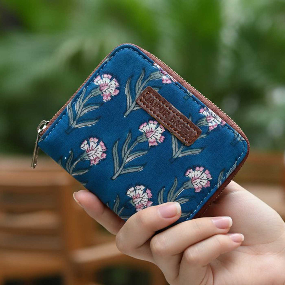 Sanjh Hand Block Printed Wallet